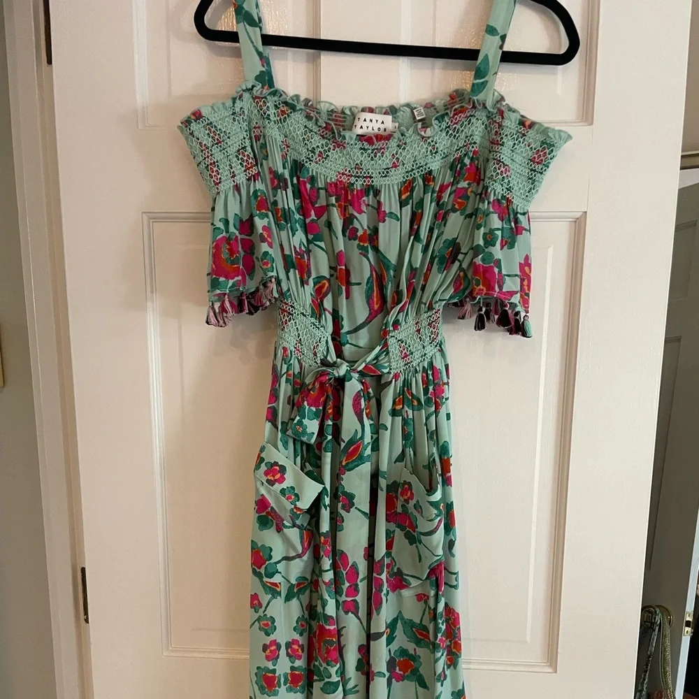 Tanya Taylor Size 2 Floral Dress - Picture 8 of 8